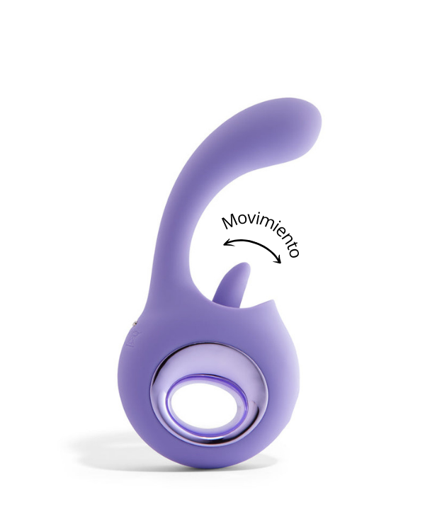 Vibrador Woo Doble Estimulación Flexible