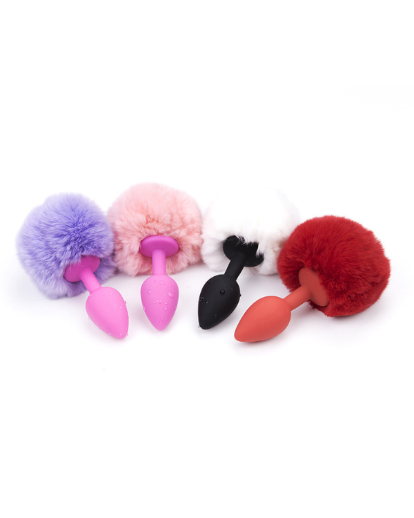 Plug Pom Pom  Silicona Suave Fantasías Salvajes