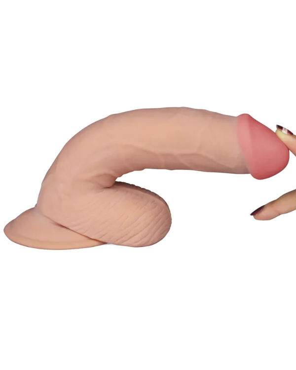 Dildo Realístico Vibrador Con Control Remoto 20Cm