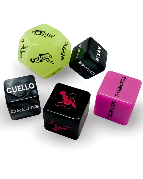 Dados Eroticos Glow Edition