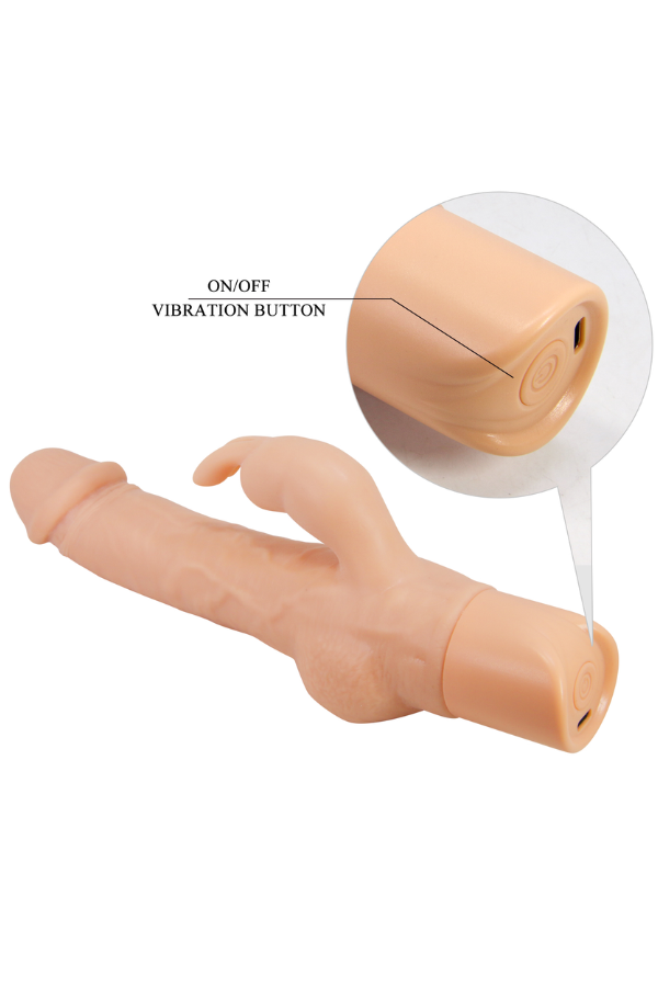 Dildo Vibrador Rabbit -  Doble Estimulación