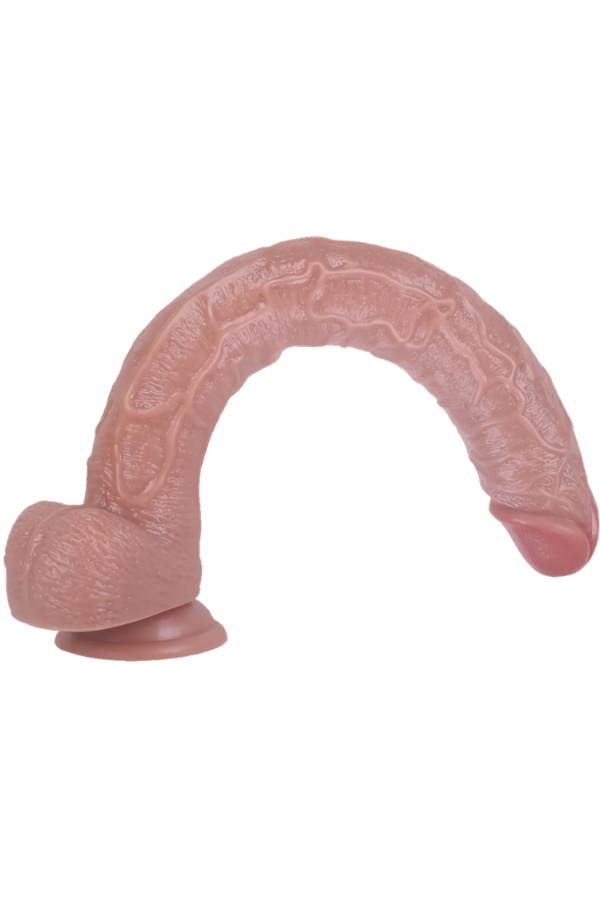 Dildo XXL Realista de Silicona con Ventosa 43 x 5 CM