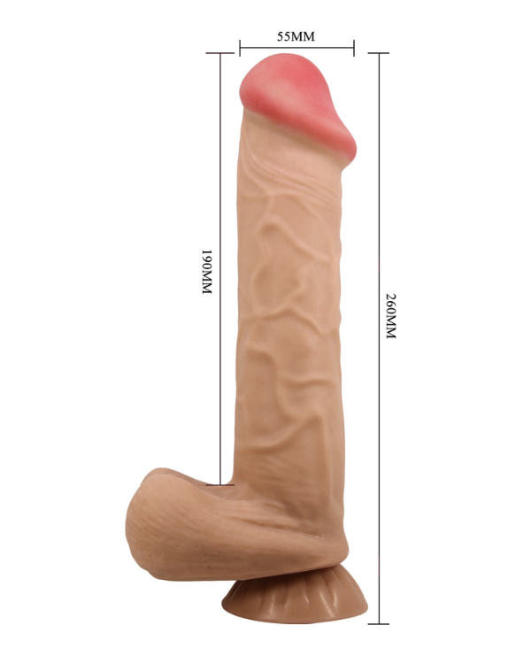 Dildo Realístico Masturbable 26 x 5.5 CM