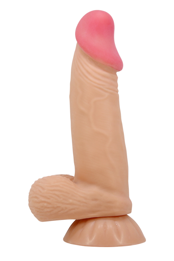 Consolador Realista Con Piel Deslizante 19 x 4,2 CM