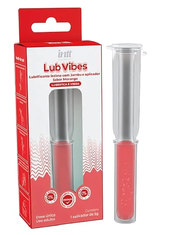 Lubricante con Sabor y Vibración