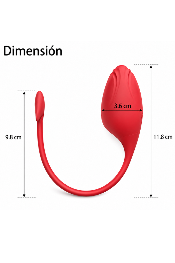 Vibrador Red Pulse Con App