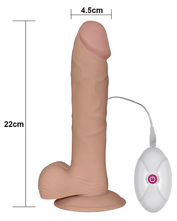 Dildo The Ultra Soft Dude 22 x 4,3 CM