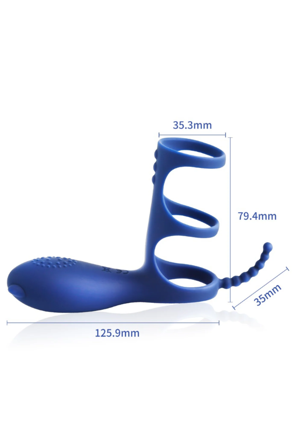 Anillo Vibrador Multifuncional Mr. B B9