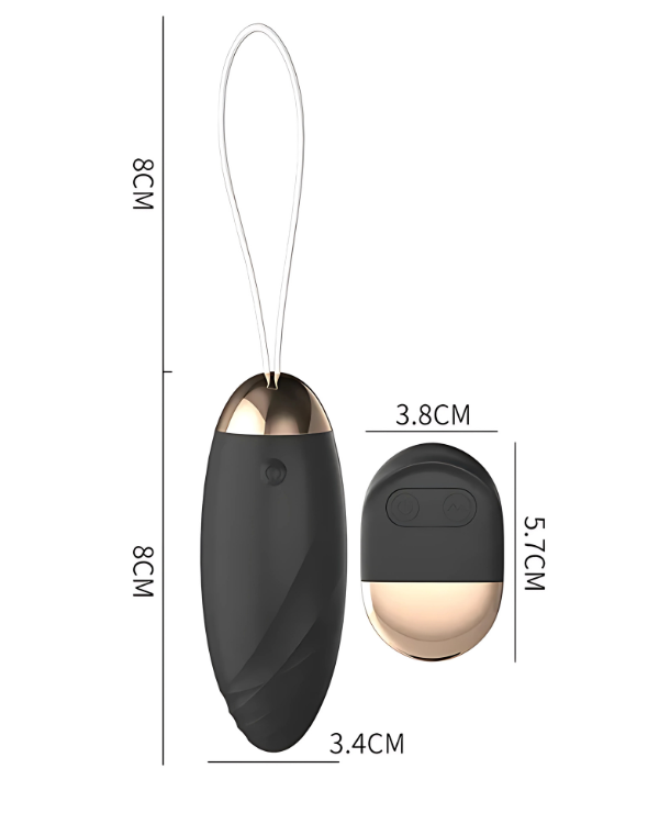 Vibrador Orgasmix con Control Remoto