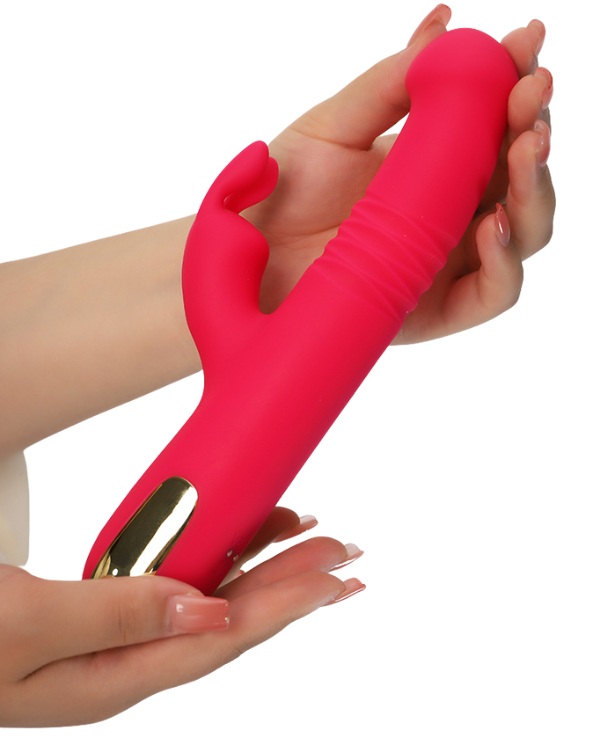 Vibrador Doble Estimulación con Rotación 360°