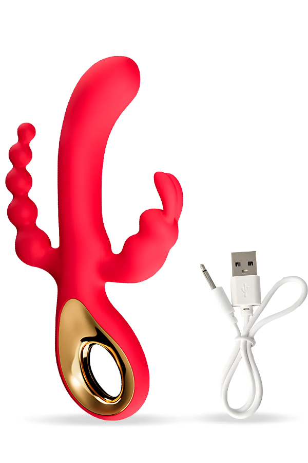 Vibrador Rabbit Triple Estimulación