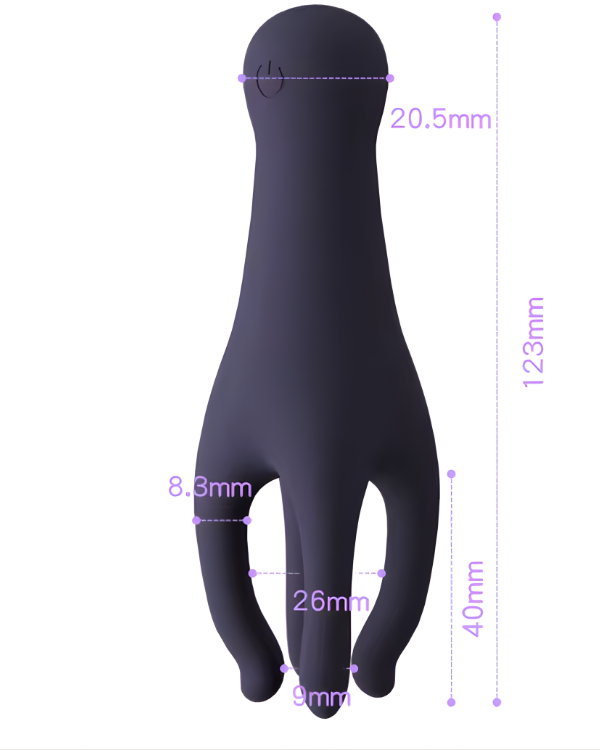 Masturbador Masculino de Glande con Vibración