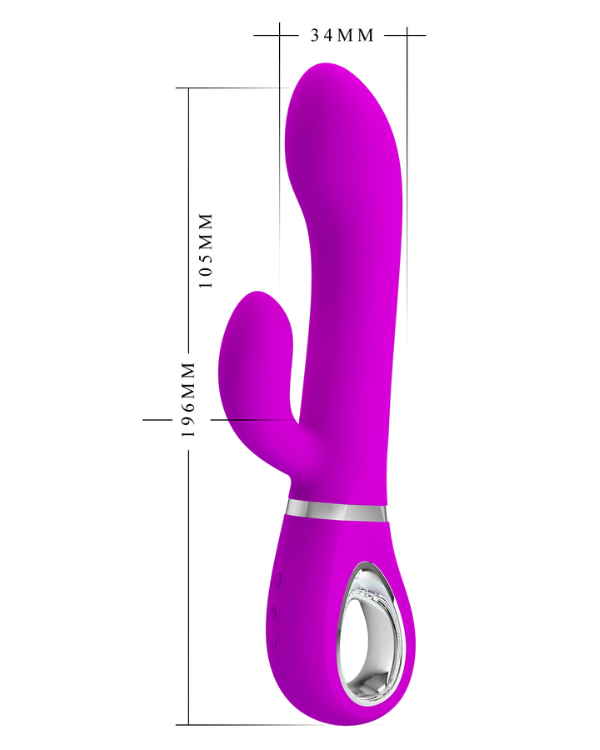 Vibrador TwistBunny Con Rotacion