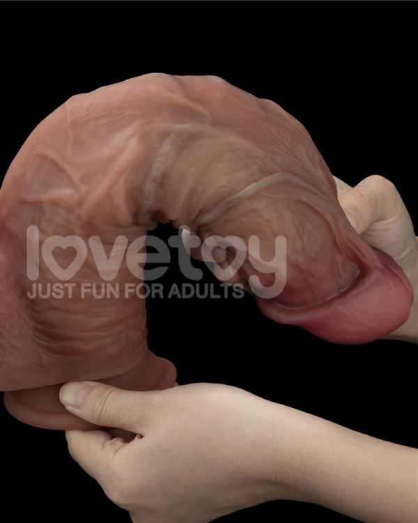 Dildo Ultra Realista Doble Capa XXL 27 x 6,5 CM