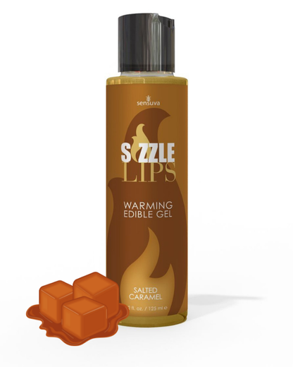 Lubricante Sizzle Caramelo | Efecto Calor | Comestible 125 Ml