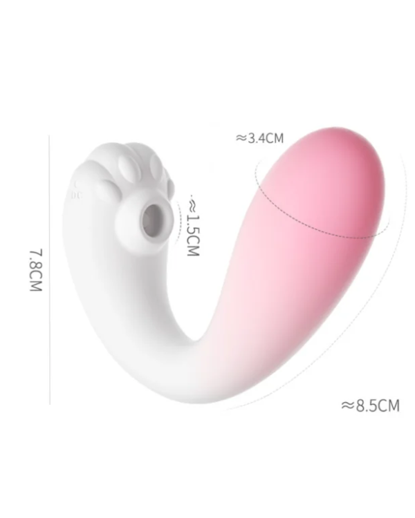 Kitty Dual Pleasure – Vibrador y Succionador 2 en 1
