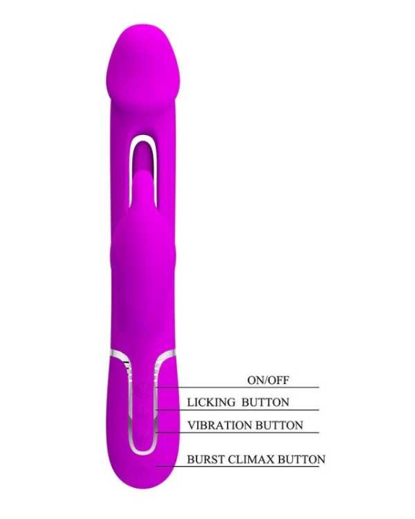 Vibrador Triple Estimulación