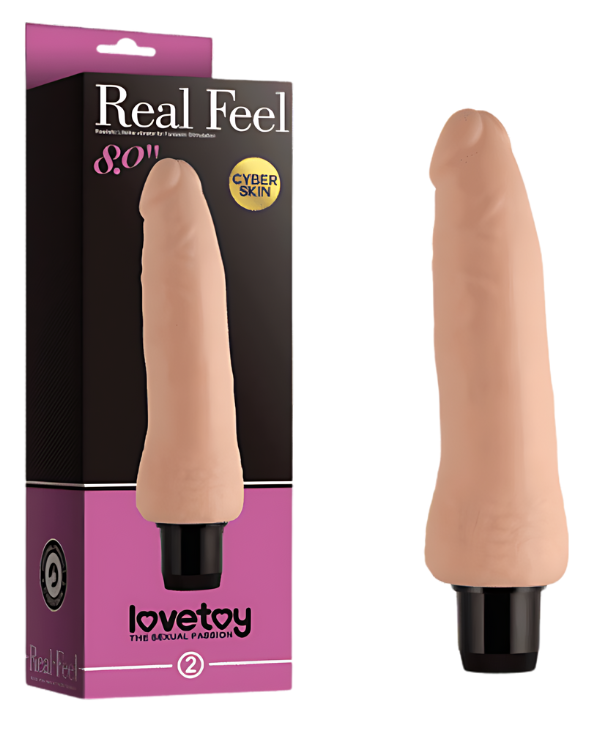 Dildo Vibrador Real Feel 20cm