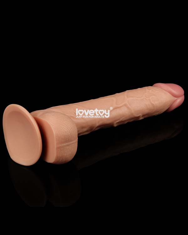 Dildo Realista King Size Premium para Placer Profundo 25.4 x 4.3