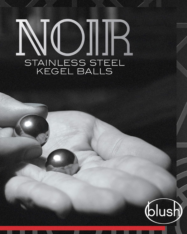 Bolas Kegel De Acero Inoxidable – Noir