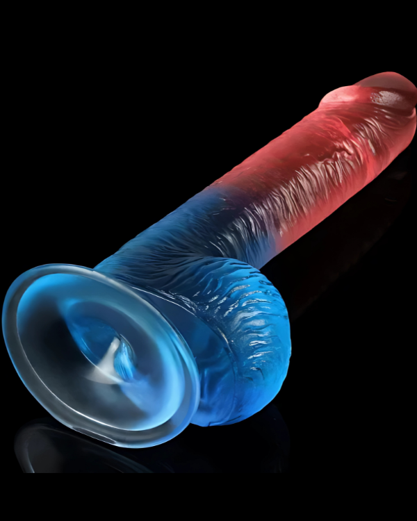 Dildo Jelly Studs Colores Vibrantes y Placer Realista