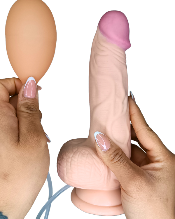 Dildo Consolador Eyaculador Cumming Softee | 20 CM LOVETOY