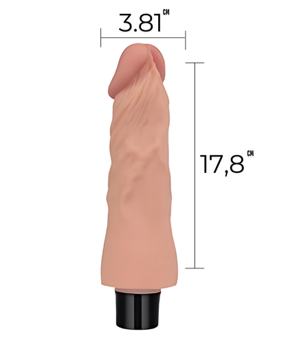 Dildo vibrador RealSoftee 18Cm