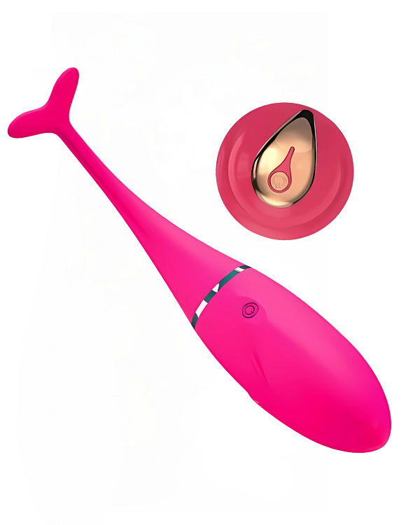 Vibrador Con Control Remoto Dolphin