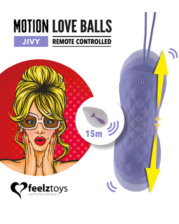 Motion Love Balls Sube y Baja Con Cartera De Guardado