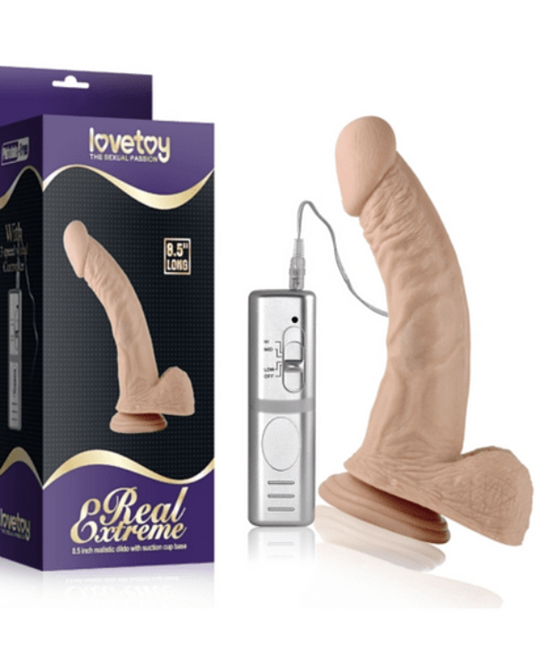 Dildo vibrador Real Extreme 22Cm