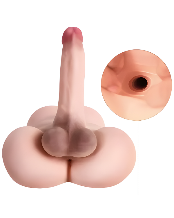 Masturbador Hiperrealista · Dildo, Ano y Detalles Anatómicos