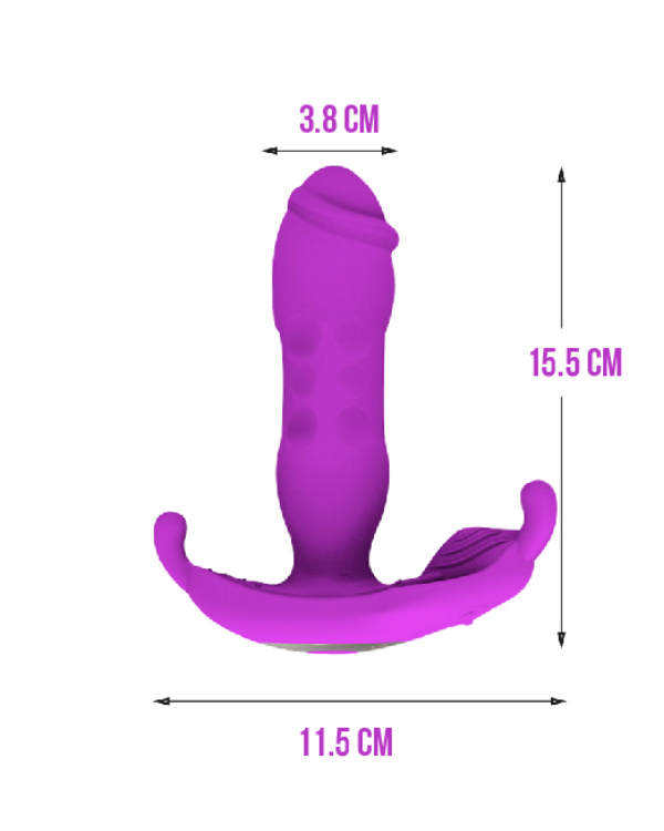 Vibrador Dual con Movimiento G Vibe Con App