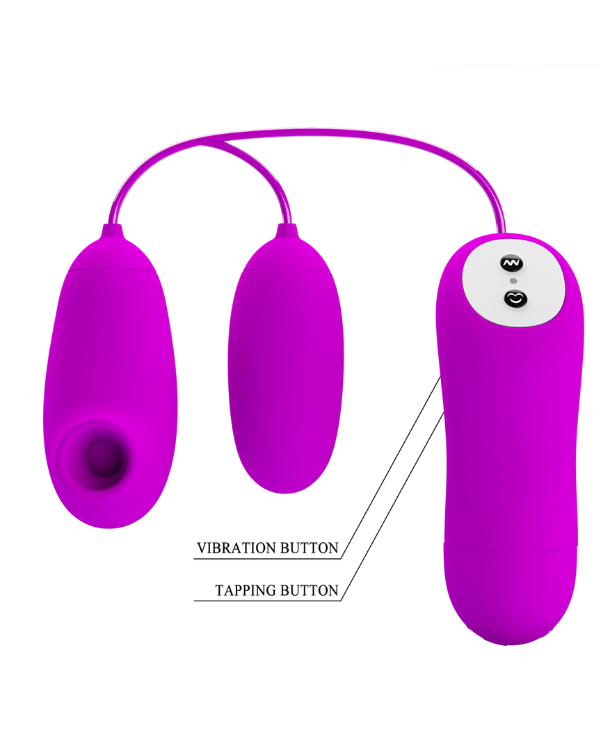 Vibrador y Succionador DuoVibe Pulse