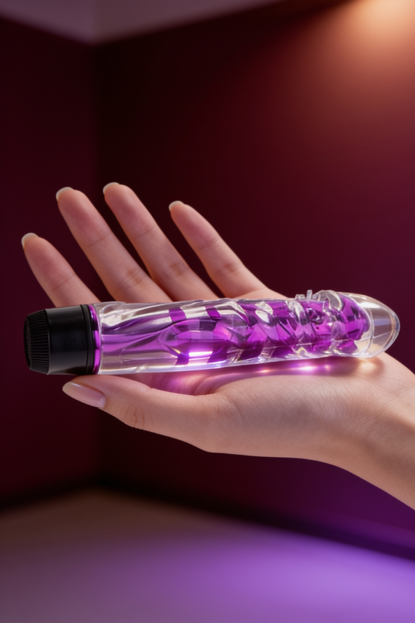 Vibrador y Vara Anal Pasión 17,8 CM