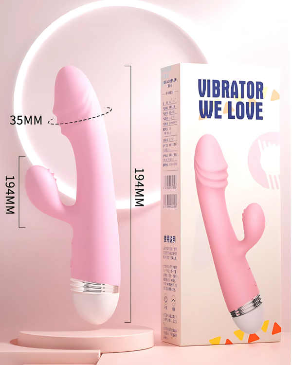 Vibrador Frida Dual para Clítoris y Punto G