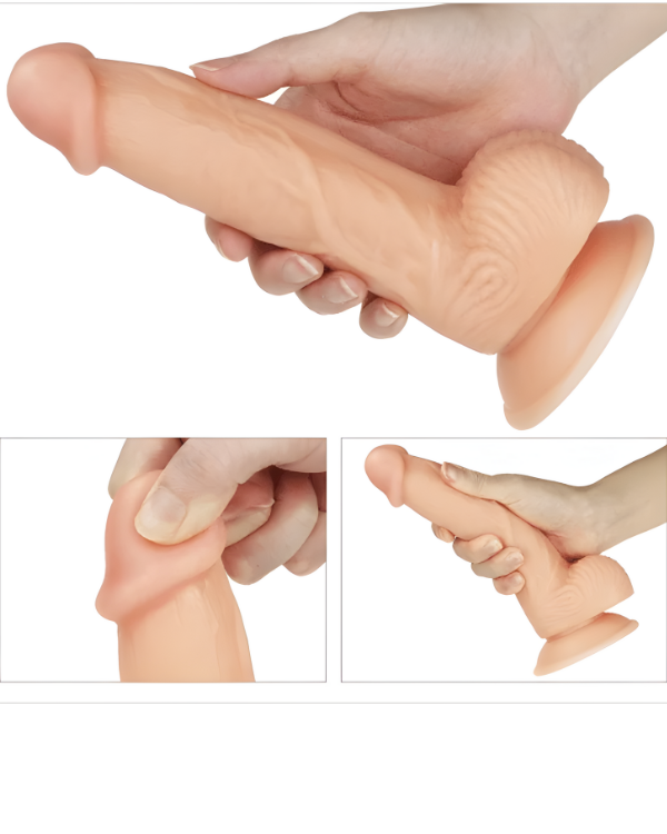 Dildo Realista THE ULTRA SOFT DUDE 20 CM