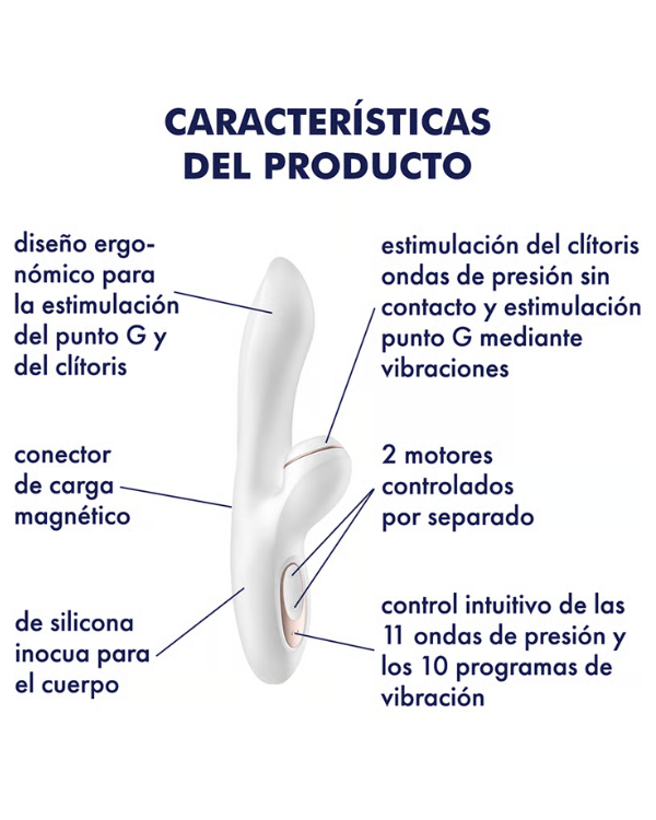 Vibrador Con Succionador Pro+ G-Spot Satisfyer