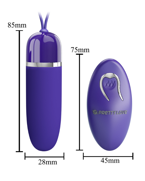 Darlene – Bala Vibradora con Control Remoto