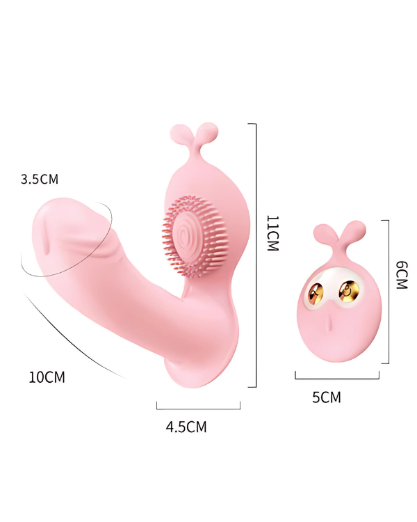 Conejo Travieso – Doble Placer con Control Remoto