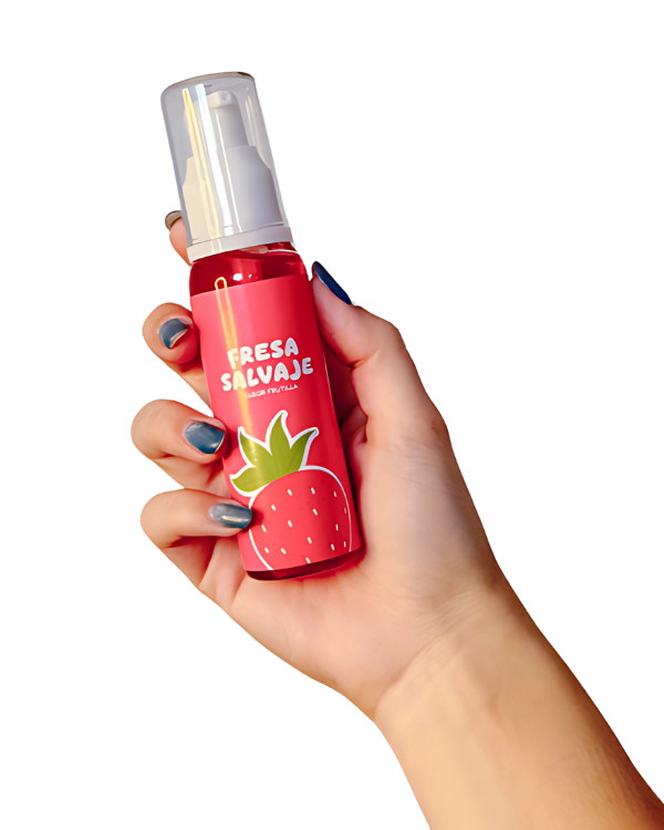 Lubricante Comestible Frutilla con Efecto Calor