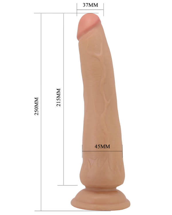 Dildo Realista Masturbable 25 x 3.7 CM