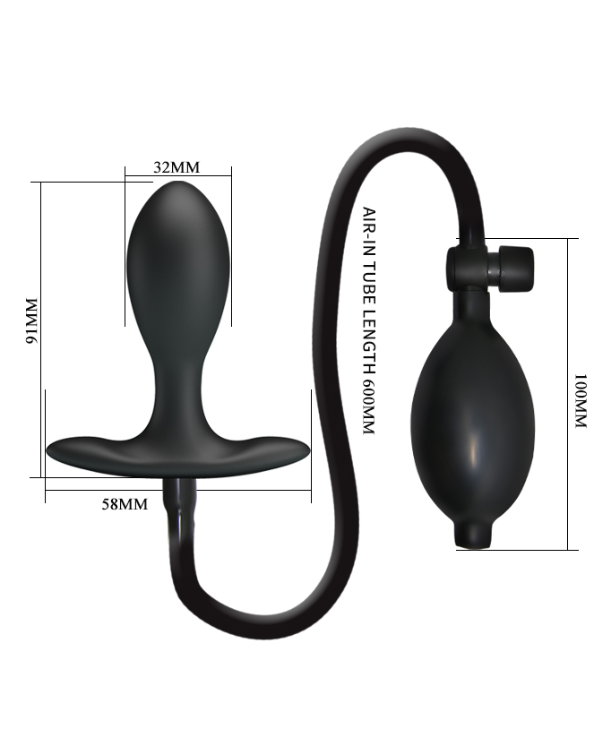 Plug Anal Inflable