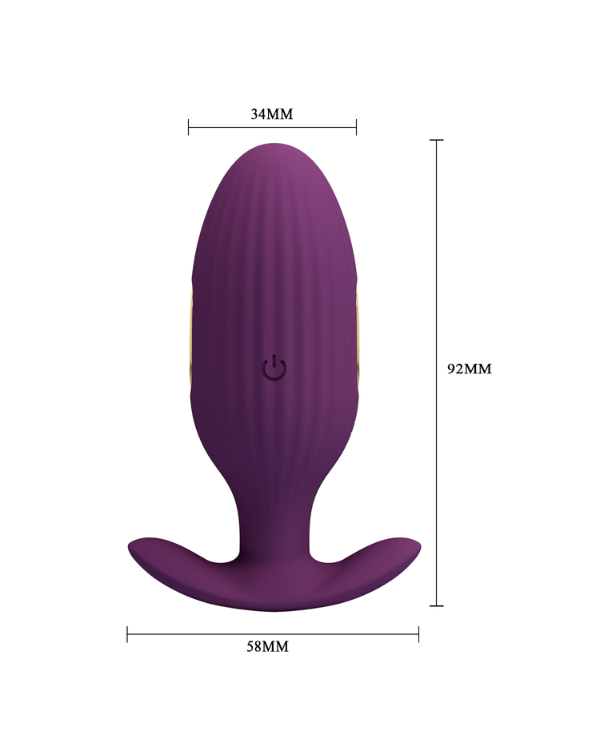 Plug Anal con Estimulación Eléctrica y Control por Aplicación