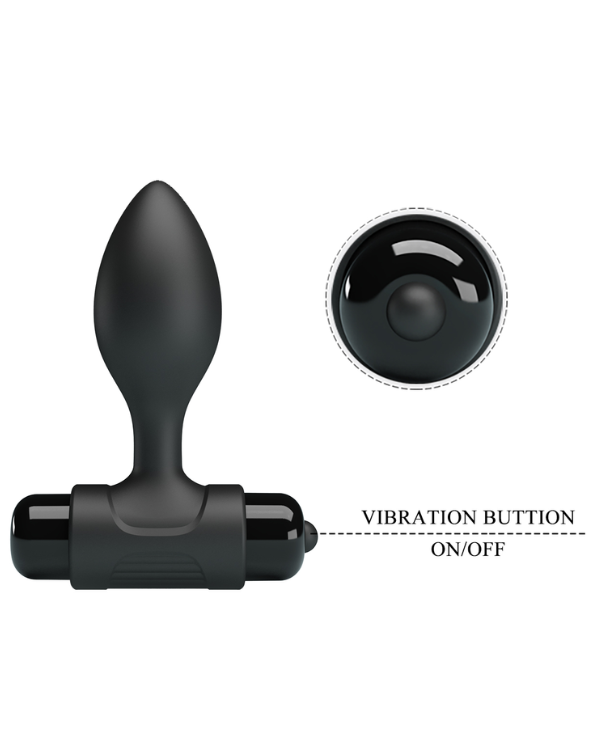 Plug Anal Vibrador Sensations