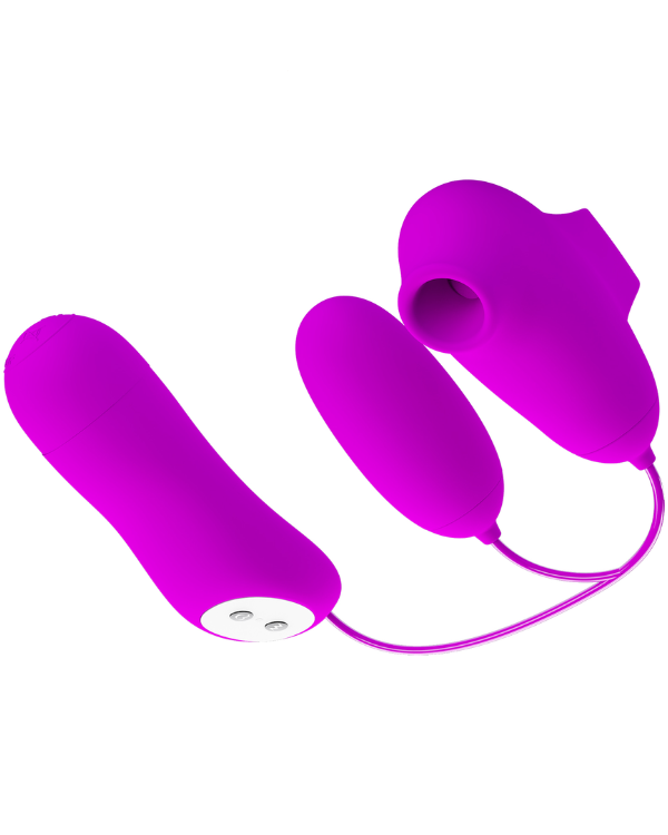 Vibrador y Succionador DuoVibe Pulse