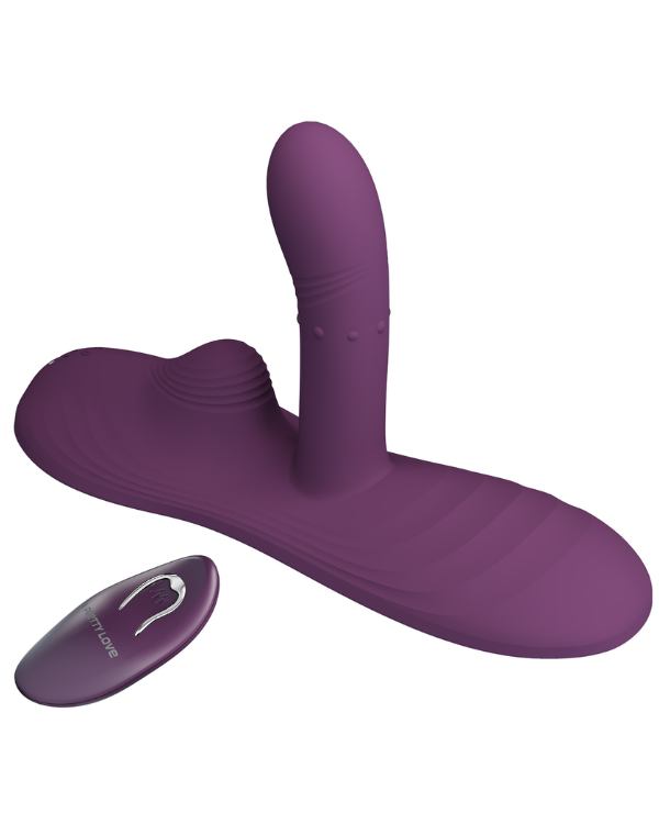 Vibrador Asiento de Silicona con Movimiento, Vibración y Calor