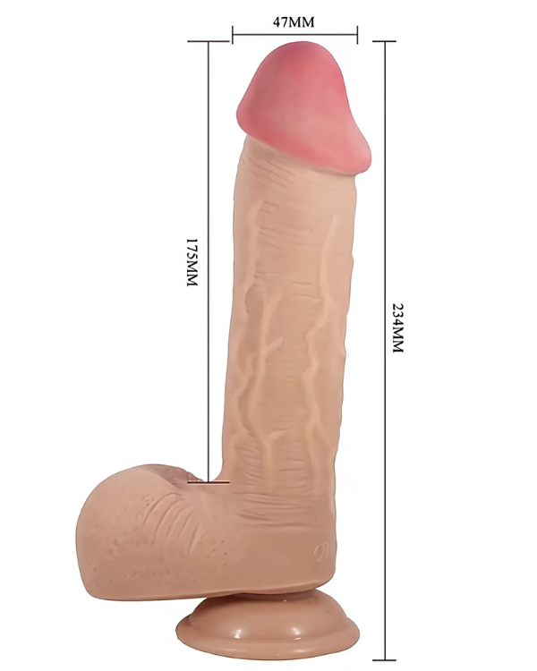 Dildo Realistico Masturbable 23,4 x 4,7 CM