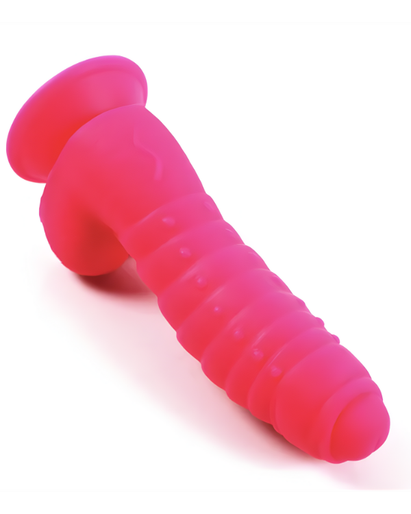 Dildo Cobra Con Testículos 18 CM