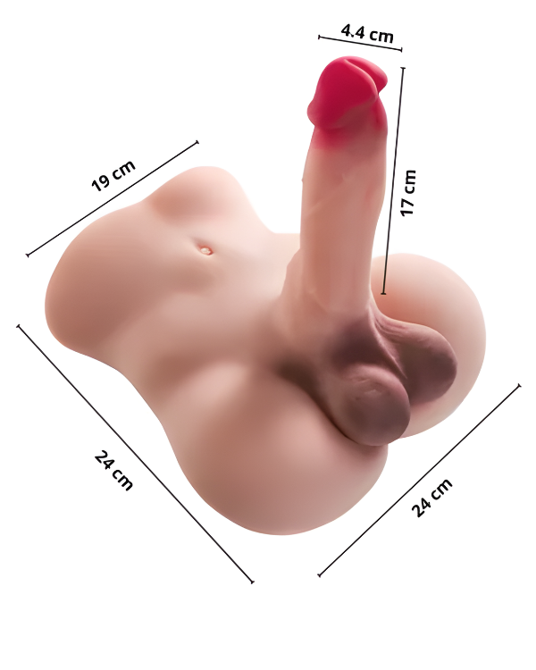 Masturbador Hiperrealista · Dildo, Ano y Detalles Anatómicos