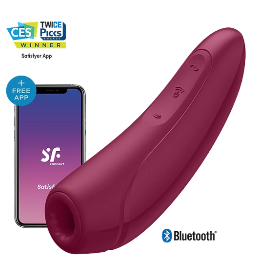 Satisfyer c/ Pulso De Aire Curvy 1 + Con Aplicación